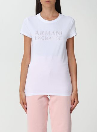 A|X Armani Exchange T-shirt Armani Exchange in cotone con strass