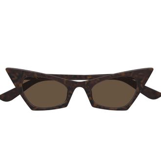 Alexander McQueen Sunglasses Am0557 S 002 Brown/Brown Women