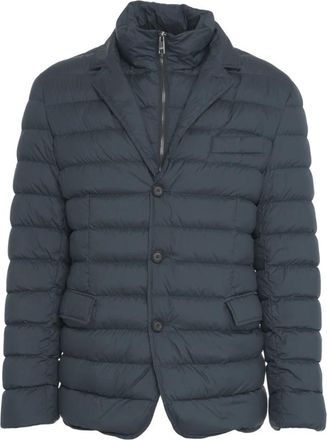 Add Gewatteerde Jas Blauw Aw 25 - Heren - Winterjassen - Blauw - XL - Jassen