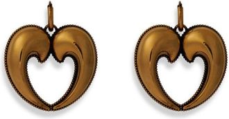 Etro Orecchini Paisley Heart - Marrone