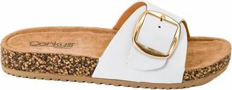 Corkys Footwear Womens Road Trip Sandal In White