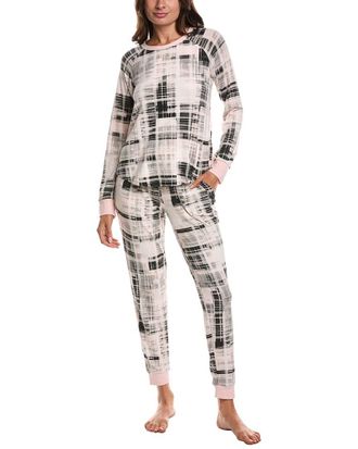 Kensie 2Pc Top & Jogger Pant Set