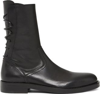 Ann Demeulemeester Heikp biker boots - Zwart