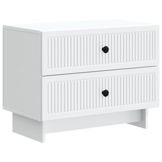 vidaXL Armario De Noche 62 X 34,5 X 47,5 Cm Madera De Ingenier&iacute;a Vidaxl