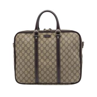Gucci unisex, Pre-owned, Beige, Maat: ONE Size Leer