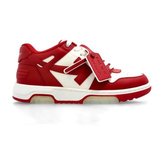 Off-white Sneakers, female, Red, Size: 9 1/2 US OUT OF Office sports shoes