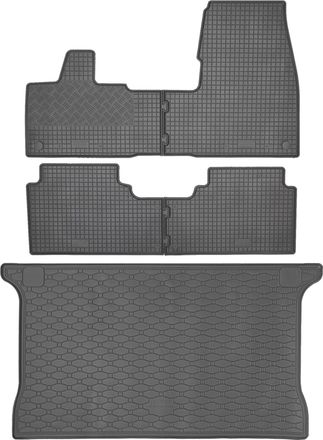 OEM Juego De Alfombrillas De Goma Para Coche Y Maletero Para Bmw I3 Hatchback (noviembre De 2013 A Julio De 2022)