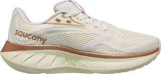 Saucony Womens Ride 18 Running Shoes In Vanilla