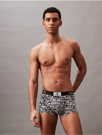 Calvin Klein Mens Calvin Klein 1996 Micro Low Rise Trunk - Black - XL