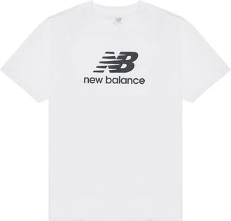 New Balance Essential Big Logo T-shirt Asia Sizing White AMT31541-WT