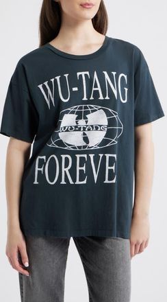 Daydreamer Wu-Tang Forever Graphic T-Shirt in Vintage Black at Nordstrom, Size X-Small