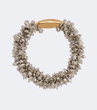 Dries Van Noten Collar adornado con cuentas
