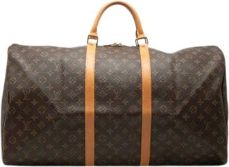 Louis Vuitton Pre-owned Weekend Bags, female, Brown, Size: ONE SIZE Pre-owned Keepall 60