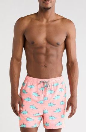 Party Pants Moby 2.0 Swim Trunks in Pink at Nordstrom Rack, Size X-Small