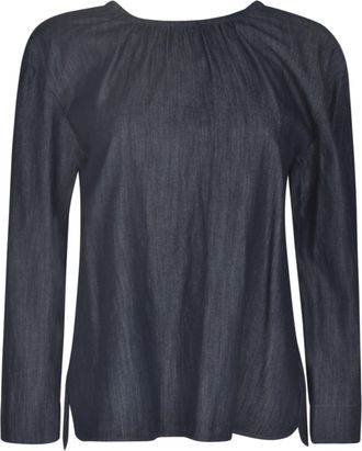 Max Mara Chambray Top