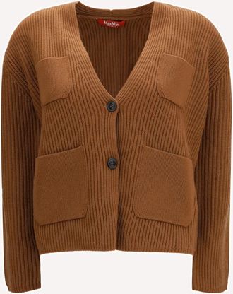 Max Mara Filtro wool and cashmere Cardigan Female S