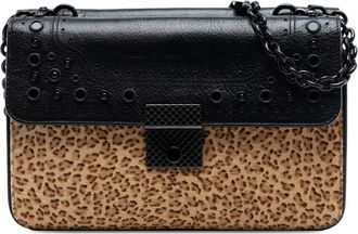 Bottega Veneta Pre-owned Bottega Veneta Leopard Print Pony Hair Glass Shoulder Bag BOC0ED1MD6EKT7ZA