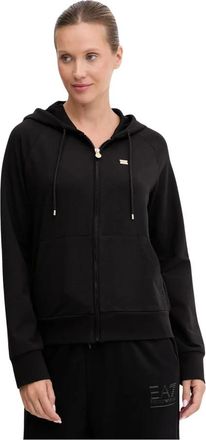 Emporio Armani Emporio Armani Ea7, Donna, Felpe, Nero, S, new