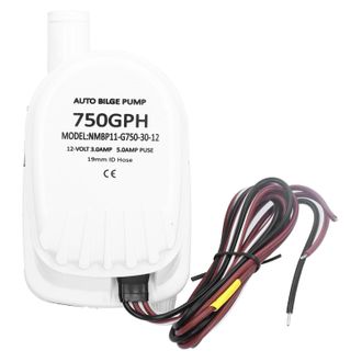 OEM Bomba Sumergible Para Sentina - 12 V - 750 Gph - Interruptor De Flotador Integrado - Para Barcos Y Embarcaciones - Unidad