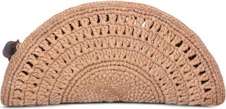 Anya Hindmarch Clutch media con nappa - Toni neutri