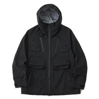 White Mountaineering Jassen - Heren - Zomerjassen - Zwart - XL - Nylon - Jassen