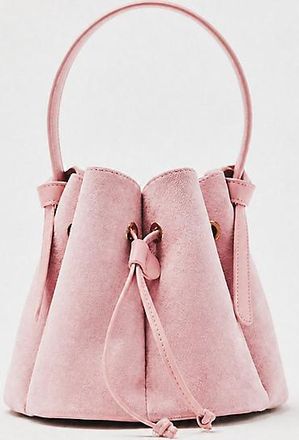 Melie Bianco Laguna Faux Suede Mini Bucket Bag