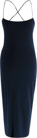 Alexander Wang T By Alexander Wang Navy Strappy Midi Dress Size XS