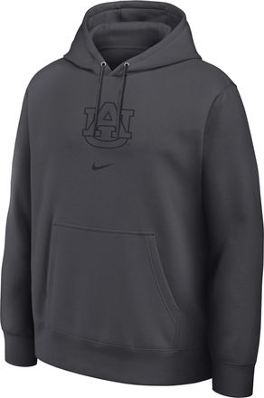 Nike Auburn Washed Club Nike Mens College Pullover Hoodie in Grey | 16TW06FAUN-8R4