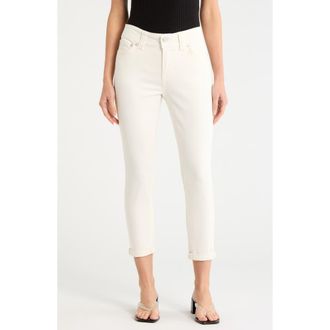 Seven 7 Starlette Crop Jeans in Egret at Nordstrom Rack, Size 16