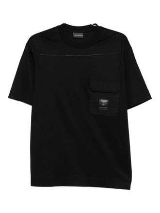 Emporio Armani Cotton Blend T-Shirt-Uomo