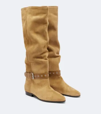 Isabel Marant Rilton suede knee-high boots