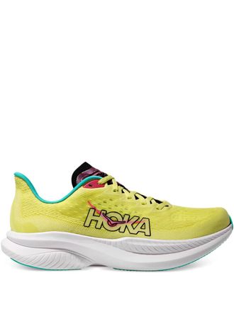 Hoka One One Mach 6 low-top sneakers - Geel