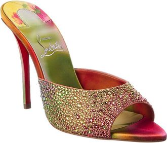 Christian Louboutin Miss Z 100 Suede Mule