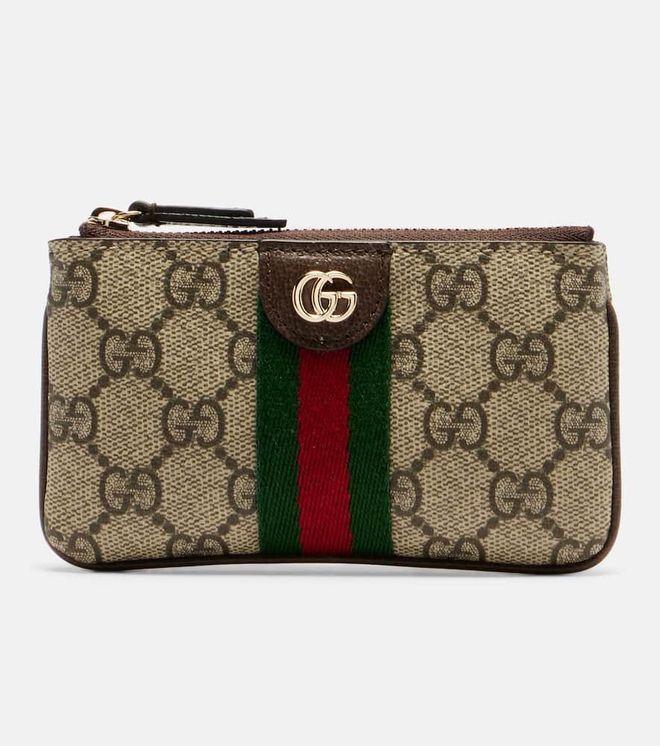 Ophidia GG Web Stripe coin purse