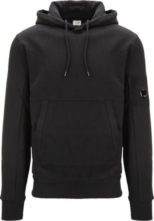 C.P. Company Hoodies - Heren - Hoodies - Zwart - S - Katoen - Hoodies & sweatvesten