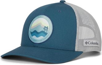 Columbia Columbia Meshtm Snap Back Hat Caps Everblue/Circular Landscape (6 1/2-7 1/2), Polyester