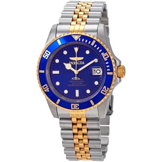 Invicta Pro Diver Automatic Blue Dial Two-tone Mens Watch 29182