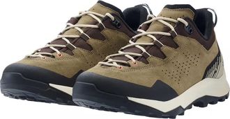 Lowa Wanderschuh LOWA LOWA EXPLORER GTX LO, Herren, Gr. 41,5, humus, braun, Leder, Textil, Schuhe Wanderschuh, wasserdicht dank Gore-Tex Membrane, mit Vibr