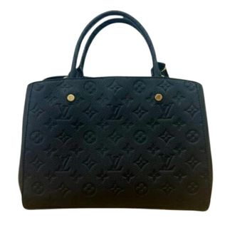 Louis Vuitton Pre-owned Handbags, female, Black, Size: ONE SIZE Pre-owned Monogram Empreinte Handbag