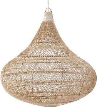Bazar Bizar Lámpara de techo de ratán 107x110