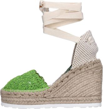 Fabi Fabric Sleehakken - Dames - Sleehakken - Groen - 40 EU - Schoenen