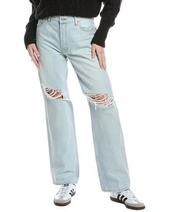 Re/Done RE/DONE Loose Long Acqua Destroy Jean