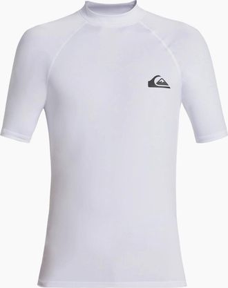 Quiksilver Mens Quiksilver Mens Everyday UV Protect Rash Vest - White - Size: 44