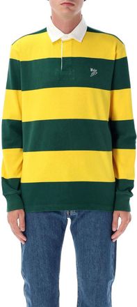 Ralph Lauren Yellow Green Stripes Polo Shirt