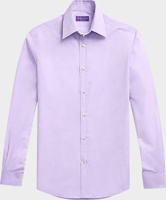Ralph Lauren Purple Label Mens End-on-End Shirt