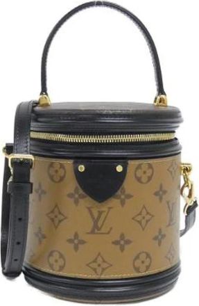 Louis Vuitton Bolso Pre-owned Cannes Monogram Reverse Coated Canvas - Pre-owned - Mujer - Marr&oacute;n - ONE SIZE