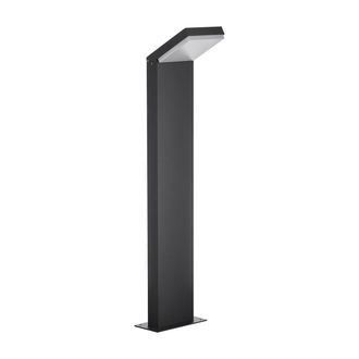 AkunaDecor Baliza Para Exterior Acrilico En Negro Del Modelo Alpine Ip65 Mantra