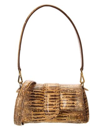 Jacquemus Petit Bambimou Croc-Embossed Leather Shoulder Bag