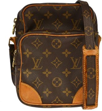 Louis Vuitton Amazone Monogram Canvas Brown Canvas Handbag (Pre-Owned)