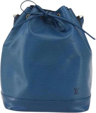 Louis Vuitton Pre-owned Bucket Bags, female, Blue, Size: ONE SIZE Pre-owned Bucket Bag